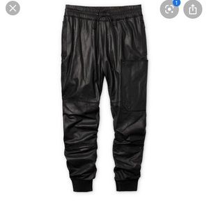 Tom Ford leather joggers🖤